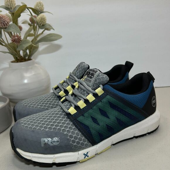 Timberland PRO Flex Lace Up Radius CT Multicolor Shoes A41HY Women's 9M - Picture 4 of 10